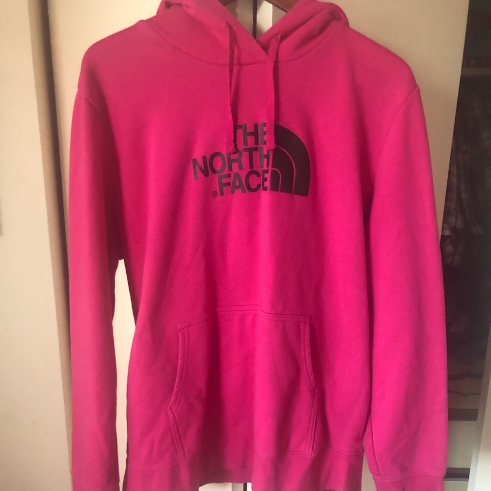 The North Face Pink hoodie